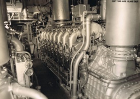 Schaefer Sperry 21 Engine Room